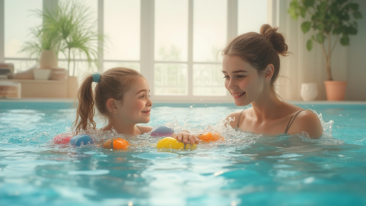 À quoi ressemble une séance d’aquathérapie pour un enfant, en vrai ?