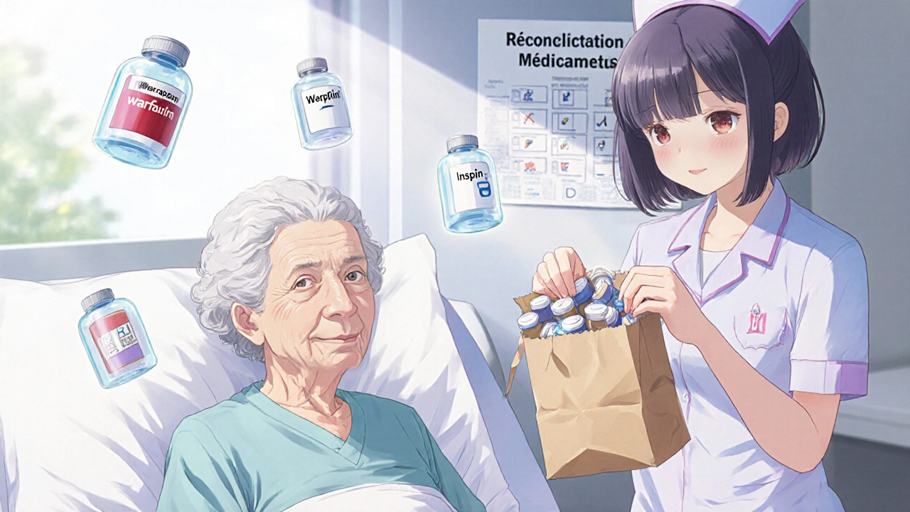 Comment passer de l'hôpital à la maison sans erreurs de médicaments