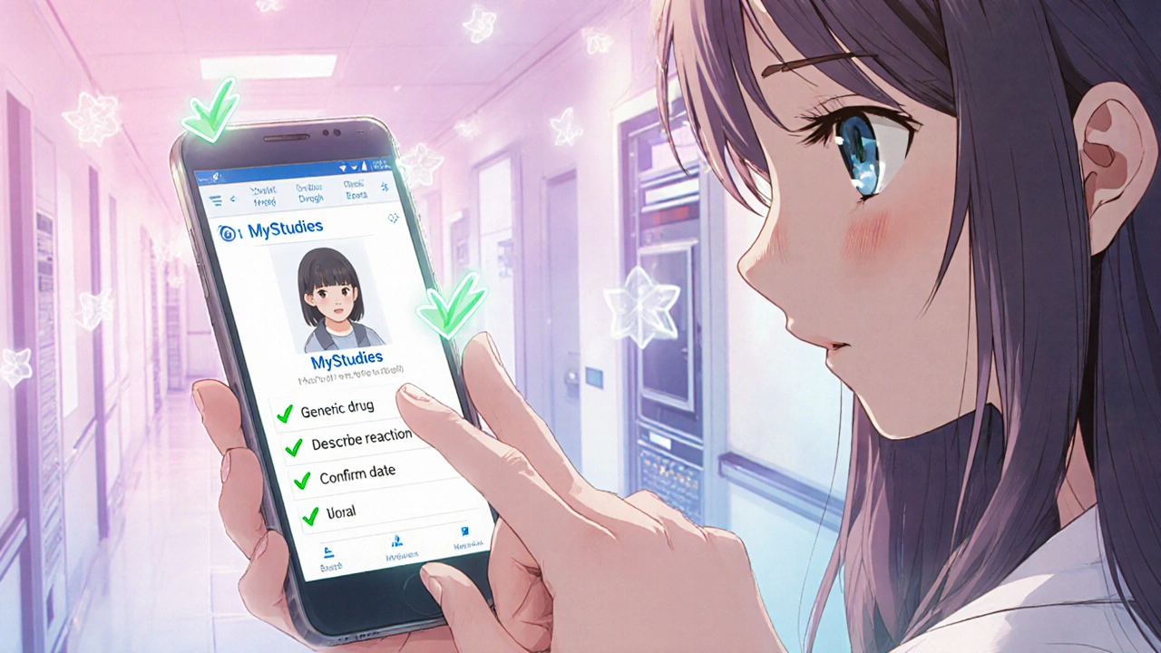 Femme utilise une application mobile pour documenter précisément ses allergies médicamenteuses.