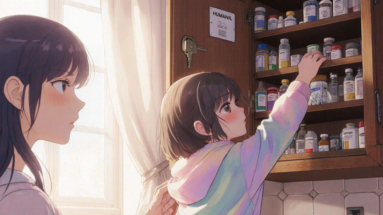 Stockage sécurisé des médicaments : protéger les enfants et les animaux de compagnie