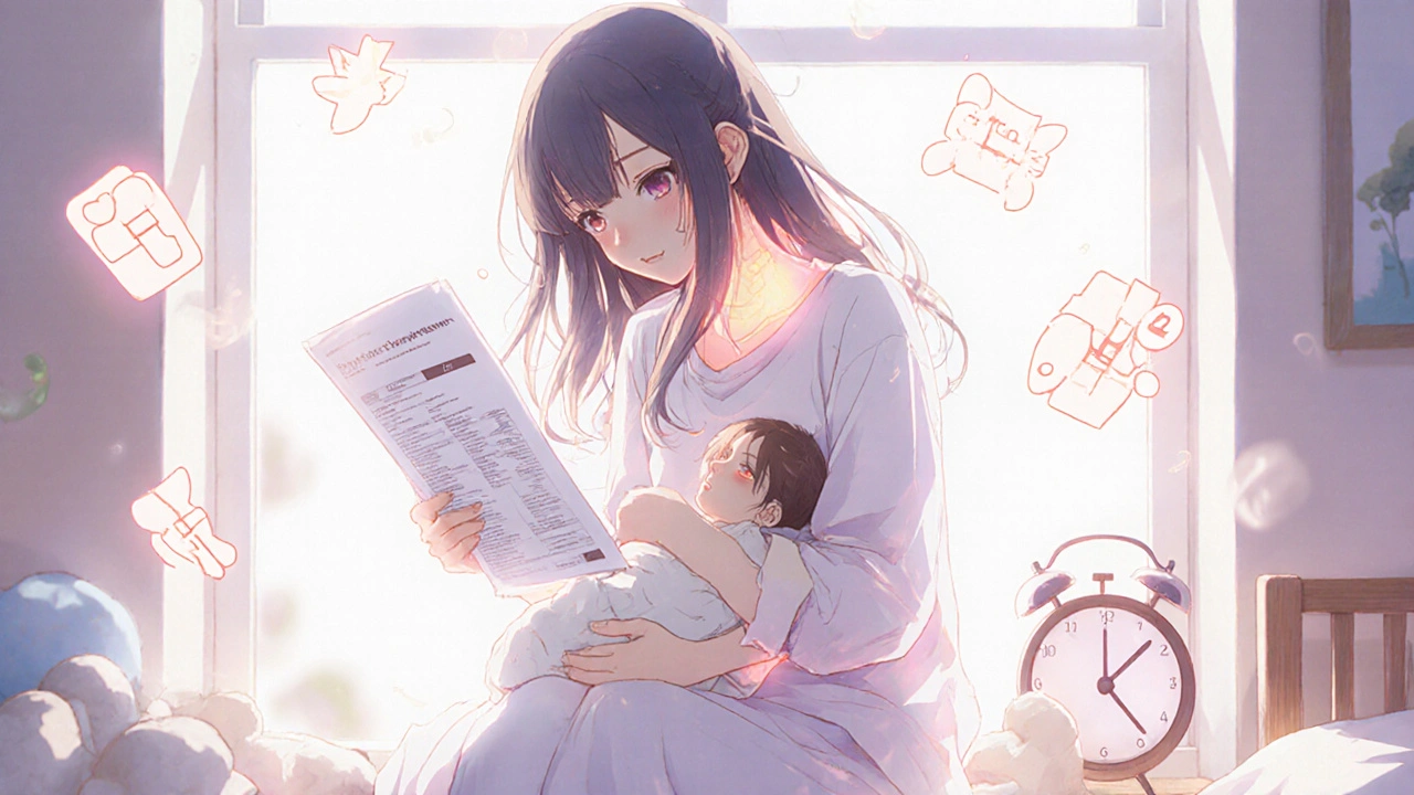 Thyroïdite post-partum : une dysfonction thyroïdienne temporaire après l'accouchement