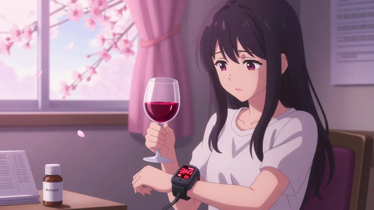 Alcool et anticoagulants : risque de saignement et variations de l'INR