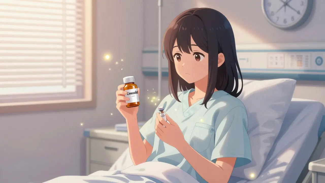 Linezolid et syndrome sérotoninergique : ce qu’il faut savoir sur les risques avec les antidépresseurs