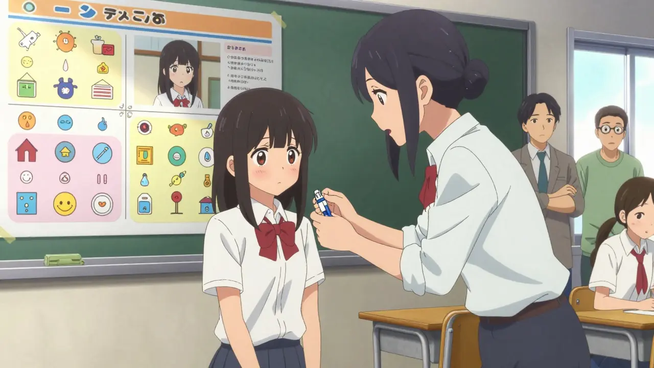 Plan d'action contre l'anaphylaxie : préparation à l'école et au travail