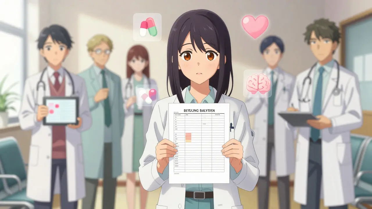 Communiquer efficacement avec plusieurs professionnels de santé sur vos médicaments