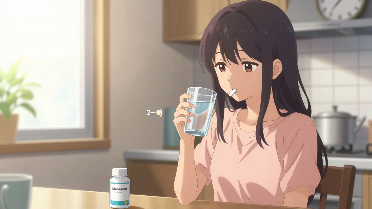 Magnésium et médicaments contre l'ostéoporose : les règles de timing essentielles