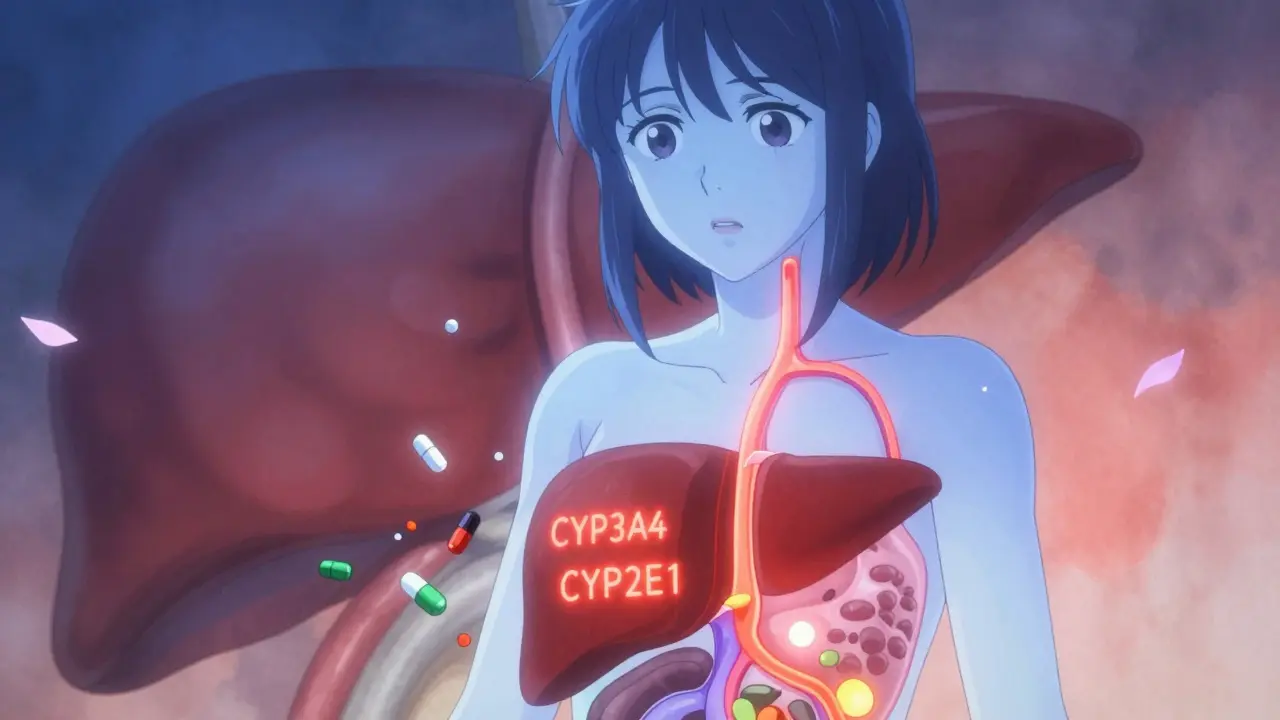 Maladie du foie et métabolisme des médicaments : effets de la clearance réduite