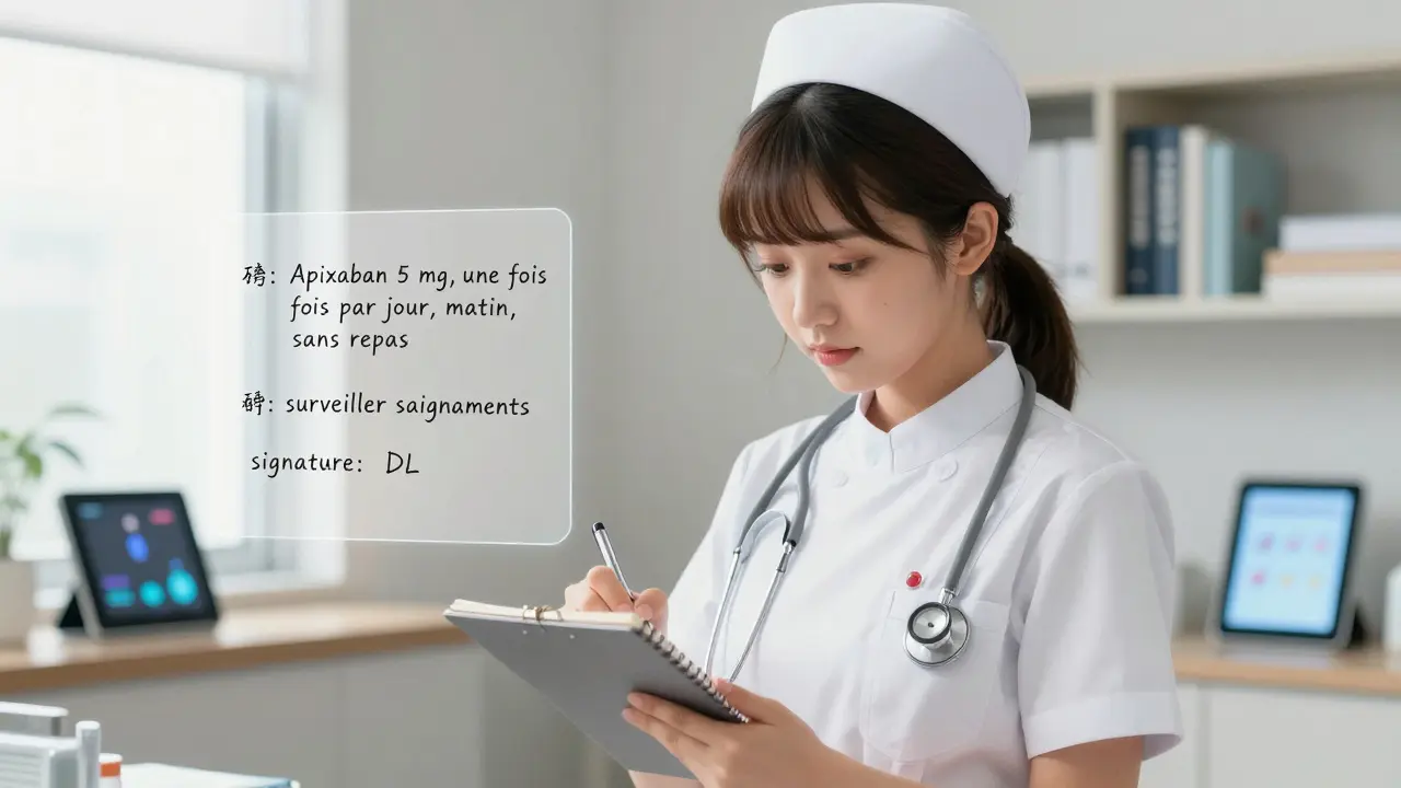 Comment documenter les conseils d'un professionnel de santé sur les médicaments pour une référence ultérieure