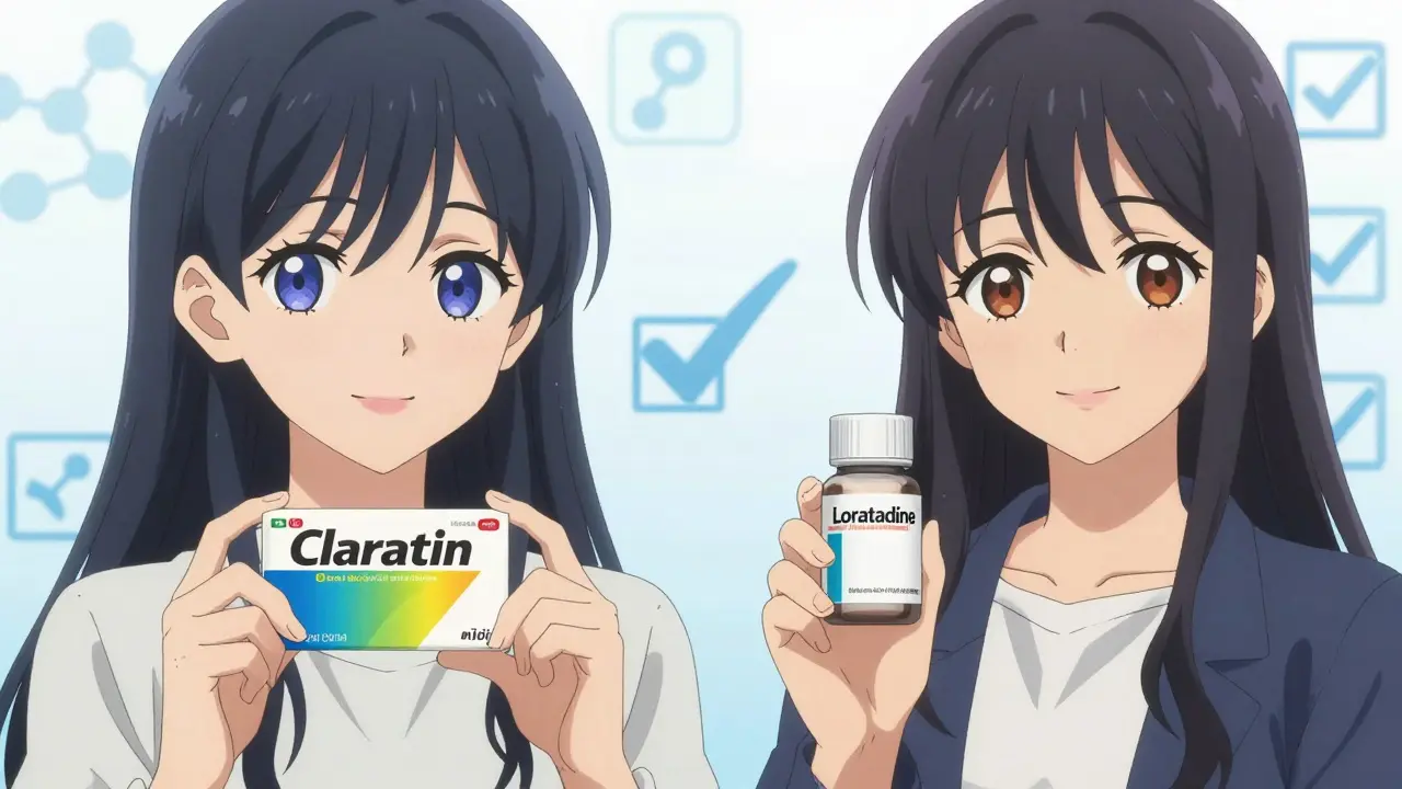 Comparaison anime entre médicament de marque et générique
